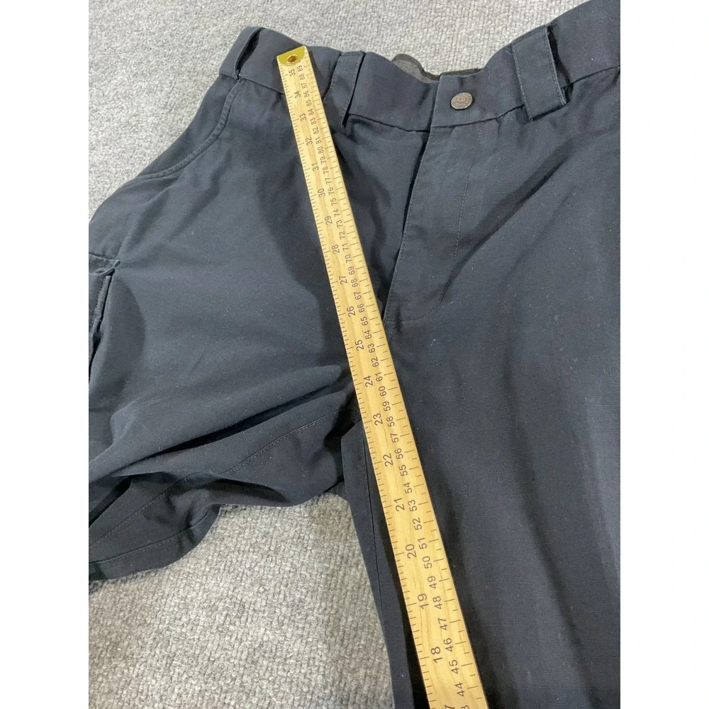 5.11 Tactical Cargo Pants Mens 35x24 Black Ripstop Utility Work Hiking Outdoor